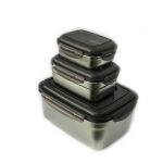 ظرف نگهدارنده استیل مستطیل کد 41232